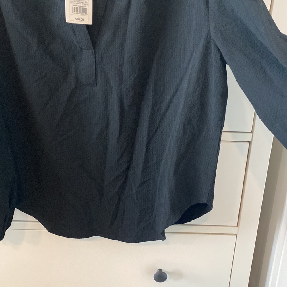 NWT Target Textured Blouse - Picture 6 of 8